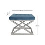 Atelier Del Sofa Capraz - Plateado y Azul